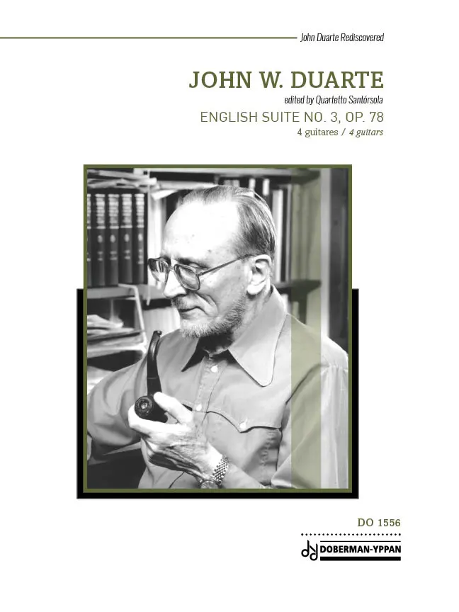 Duarte arr. by Quartetto | English Suite No. 3, Op. 78 for 4 guitars